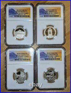 America the Beautiful Silver Clad 25C 2010 Coins