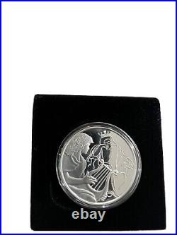 Beautiful Israel Silver Coin (David Playing For Saul) Unique (2 Shekels)