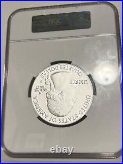 NGC SP70 EARLY RELEASES 2016 ATB SHAWNEE 5 OZ SILVER ATB See Description