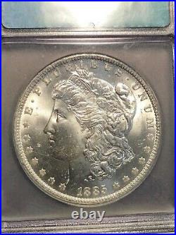 Ngc Ms63 1880 S Icg Ms64 1885 O Morgan Dollar 2 Coins Great Luster Beautiful