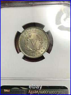 Ngc Ms64 1892 Liberty Nickel Beautiful Type Coin