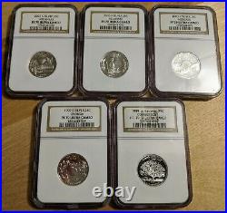 Statehood Silver 25C Coins