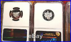 Top Graded Nine Coin Set Platinum Eagle Beauties Pcgs Pr70 Ngc Pf70 Kea Years